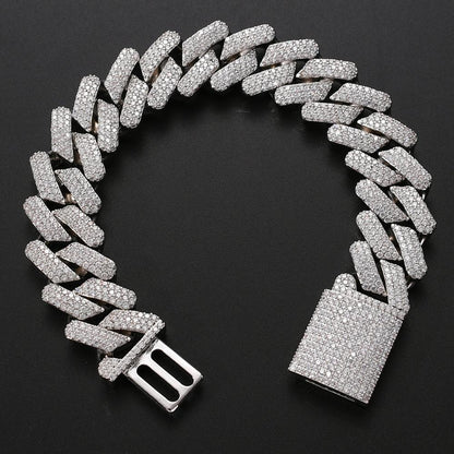 Pulseira Prong 20mm - Peça Premium (resistente à água) - ICE BRO JOIAS