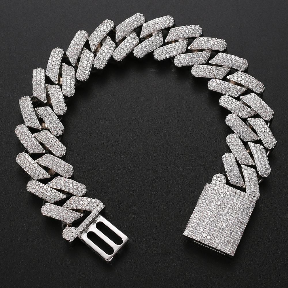 Pulseira Prong 20mm - Peça Premium (resistente à água) - ICE BRO JOIAS