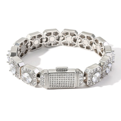 Pulseira Riviera 13mm - Peça Premium (resistente à água) - ICE BRO JOIAS