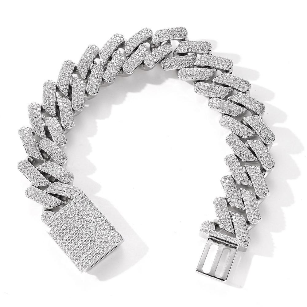 Pulseira Prong 20mm - Peça Premium (resistente à água) - ICE BRO JOIAS