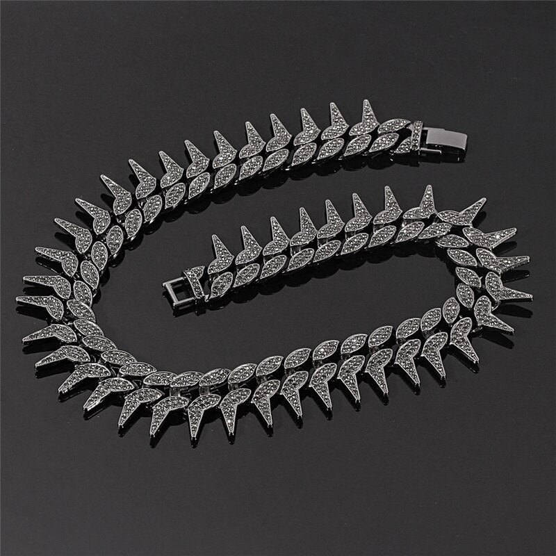 Corrente e Pulseira Spiked Ice - Neon - ICE BRO JOIAS