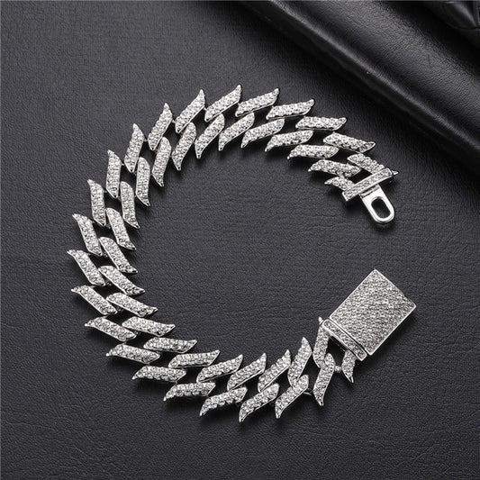 Pulseira Ice Spiked 18mm - ICE BRO JOIAS
