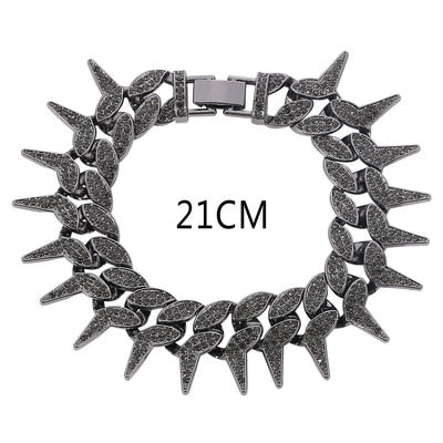 Corrente e Pulseira Spiked Ice - Neon - ICE BRO JOIAS