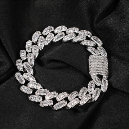 Pulseira Cuban 15mm - Peça Premium - ICE BRO JOIAS