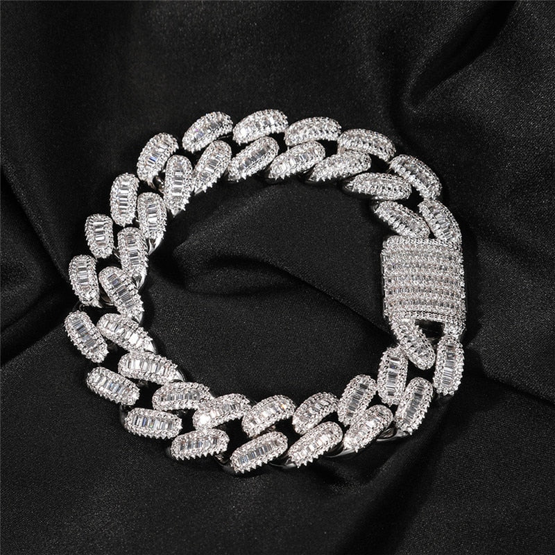 Pulseira Cuban 15mm - Peça Premium - ICE BRO JOIAS