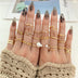 Conjunto de Anéis Ouro 18k Elos do Infinito - Várias opções - ICE BRO JOIAS