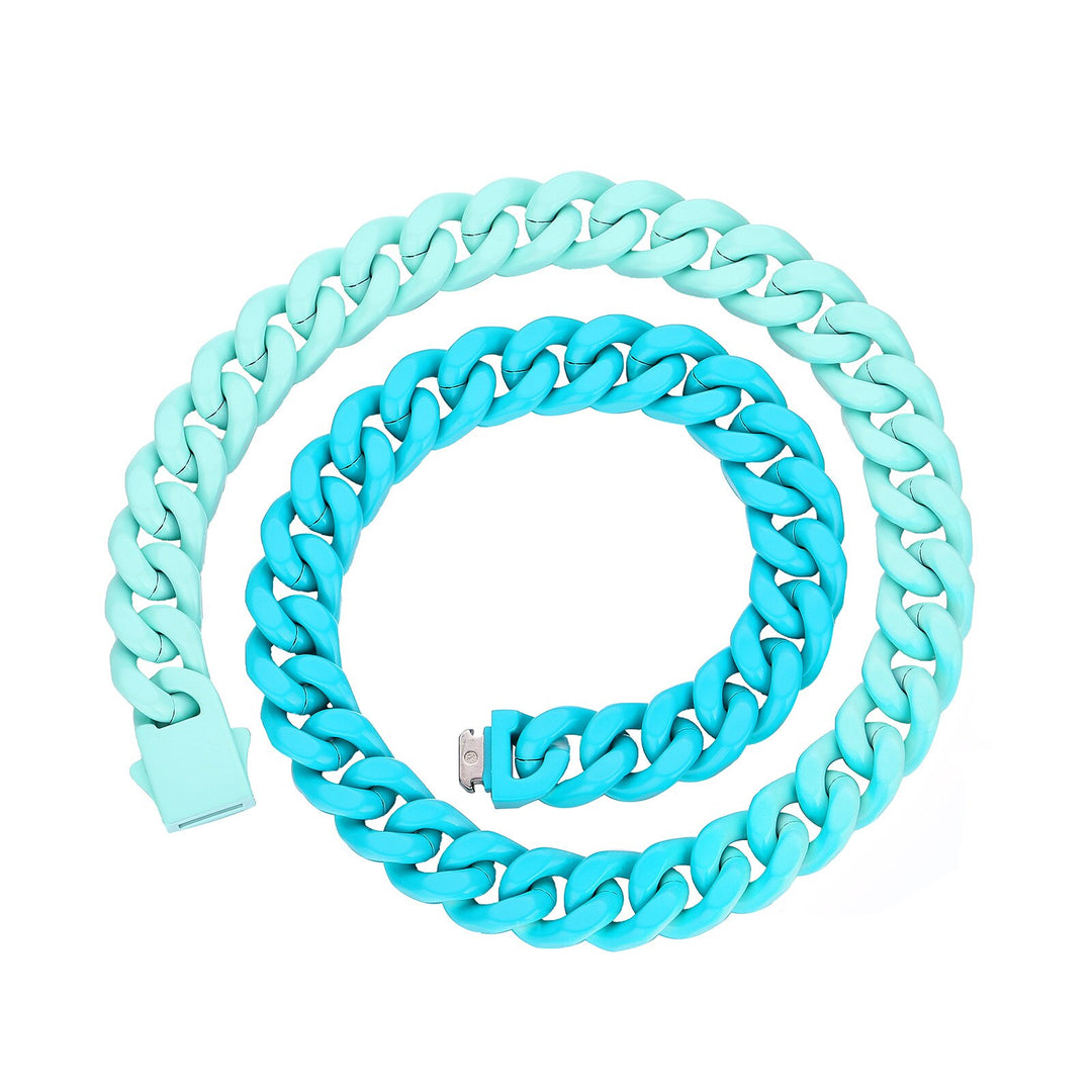 Corrente 13mm Cuban - Não é acrílico - Peça Premium (resistente à água) - 50cm - ICE BRO JOIAS