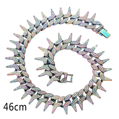 Corrente e Pulseira Spiked Ice - Neon - ICE BRO JOIAS