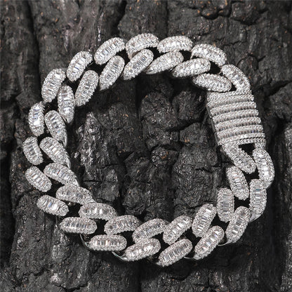 Pulseira Cuban 15mm - Peça Premium - ICE BRO JOIAS