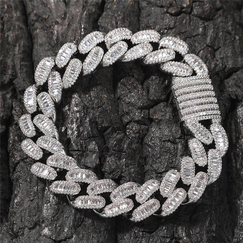 Pulseira Cuban 15mm - Peça Premium - ICE BRO JOIAS