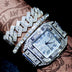 Kit Ice 3 Peças - Relógio Luxury + Pulseira Prong + Pulseira Riviera - ICE BRO JOIAS