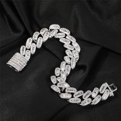 Pulseira Cuban 15mm - Peça Premium - ICE BRO JOIAS