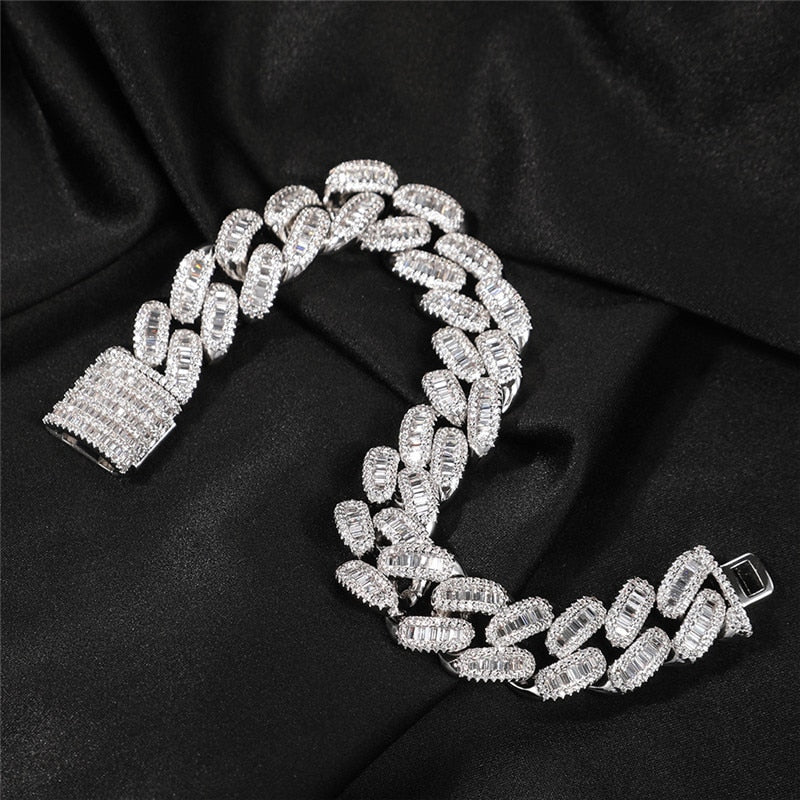 Pulseira Cuban 15mm - Peça Premium - ICE BRO JOIAS
