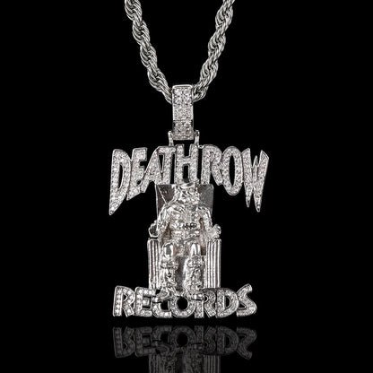 Pingente ICE Death Row Records c/ brinde - ICE BRO JOIAS