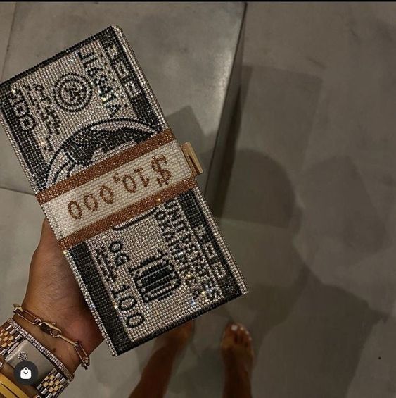 Bolsa Dólar Ice Cravejada - ICE BRO JOIAS