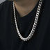 Corrente Duplo Grume com Feixo Gaveta + Pulseira de Brinde - Aço Inoxidavel - ICE BRO JOIAS