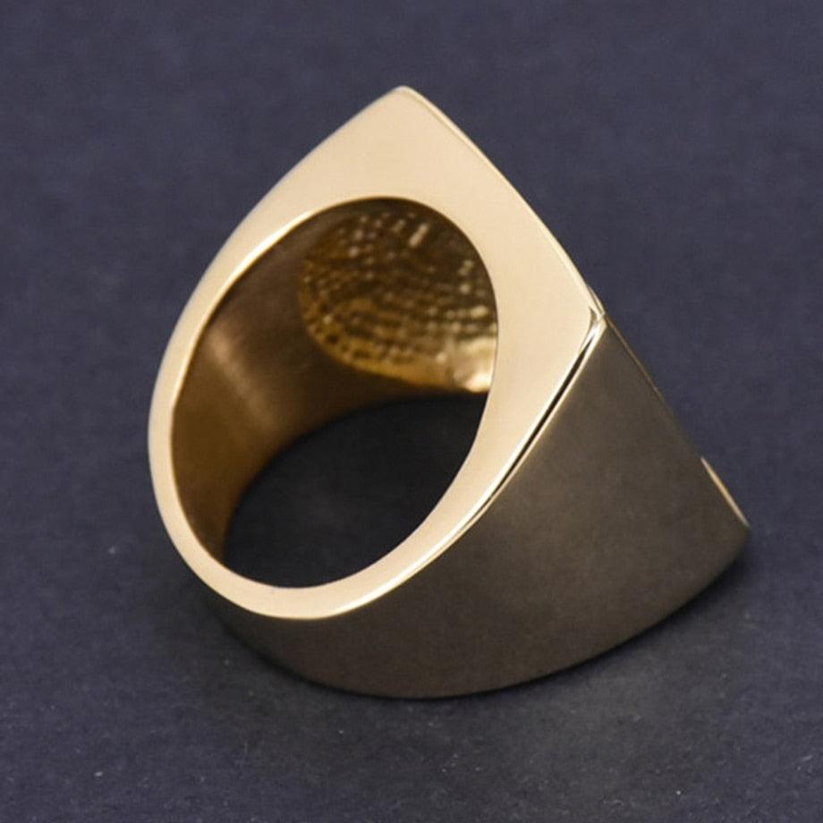Anel cravejado 18k - ICE BRO JOIAS